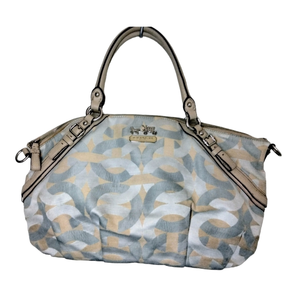 COACH Madison Shantung Chainlink Sophia Satchel